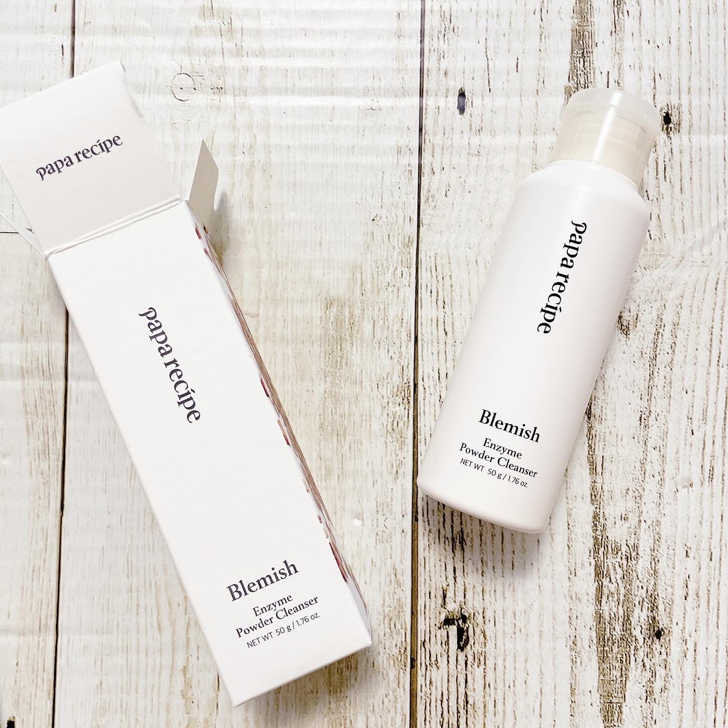 ブレミッシュ 酵素 洗顔パウダー/PAPA RECIPE/洗顔パウダーを使ったクチコミ（1枚目）