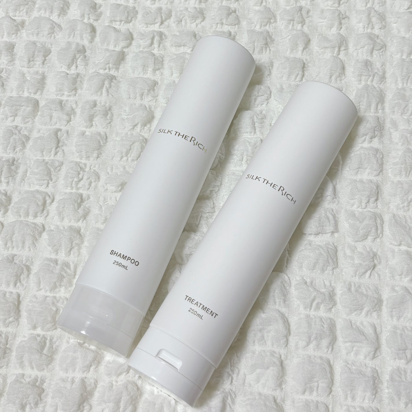 SILK THE RICH シャンプー/トリートメント/SILK THE RICH/市販シャンプーを使ったクチコミ(1枚目)