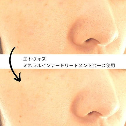 ミネラルインナートリートメントベース/エトヴォス/化粧下地を使ったクチコミ(4枚目)
