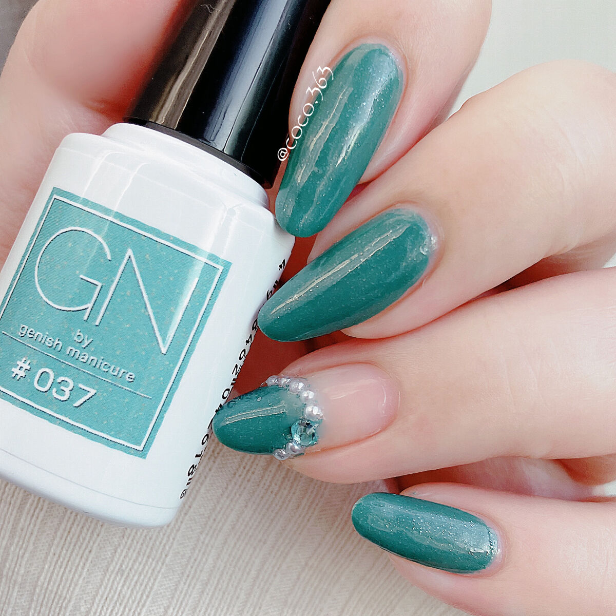 ジーエヌ バイ ジーニッシュマニキュア/ジーエヌバイジーニッシュマニキュア（GN by Genish Manicure)/マニキュアを使ったクチコミ（2枚目）