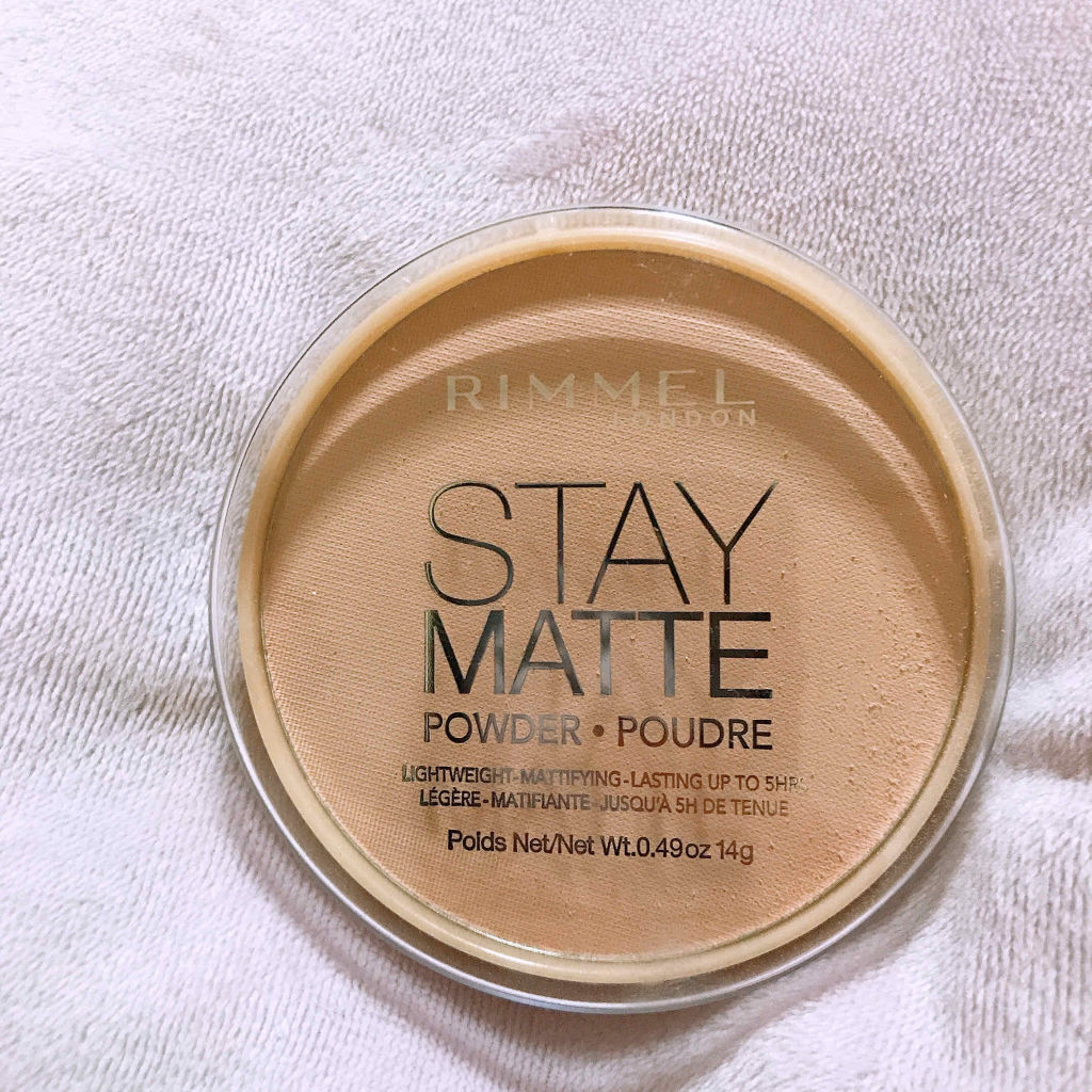  ステイマットプレストパウダー/RIMMEL(海外)/プレストパウダーを使ったクチコミ（3枚目）