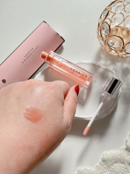 キューミ―ボムショットリッププランパー/AGARISM/リッププランパーを使ったクチコミ(4枚目)