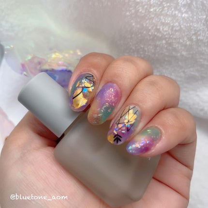 カラフルネイルズ/キャンメイク/マニキュアを使ったクチコミ(10枚目)