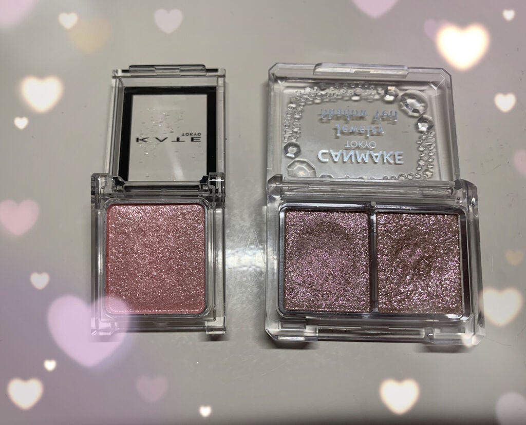 ジュエリーシャドウベール/キャンメイク/アイシャドウパレットを使ったクチコミ(2枚目)