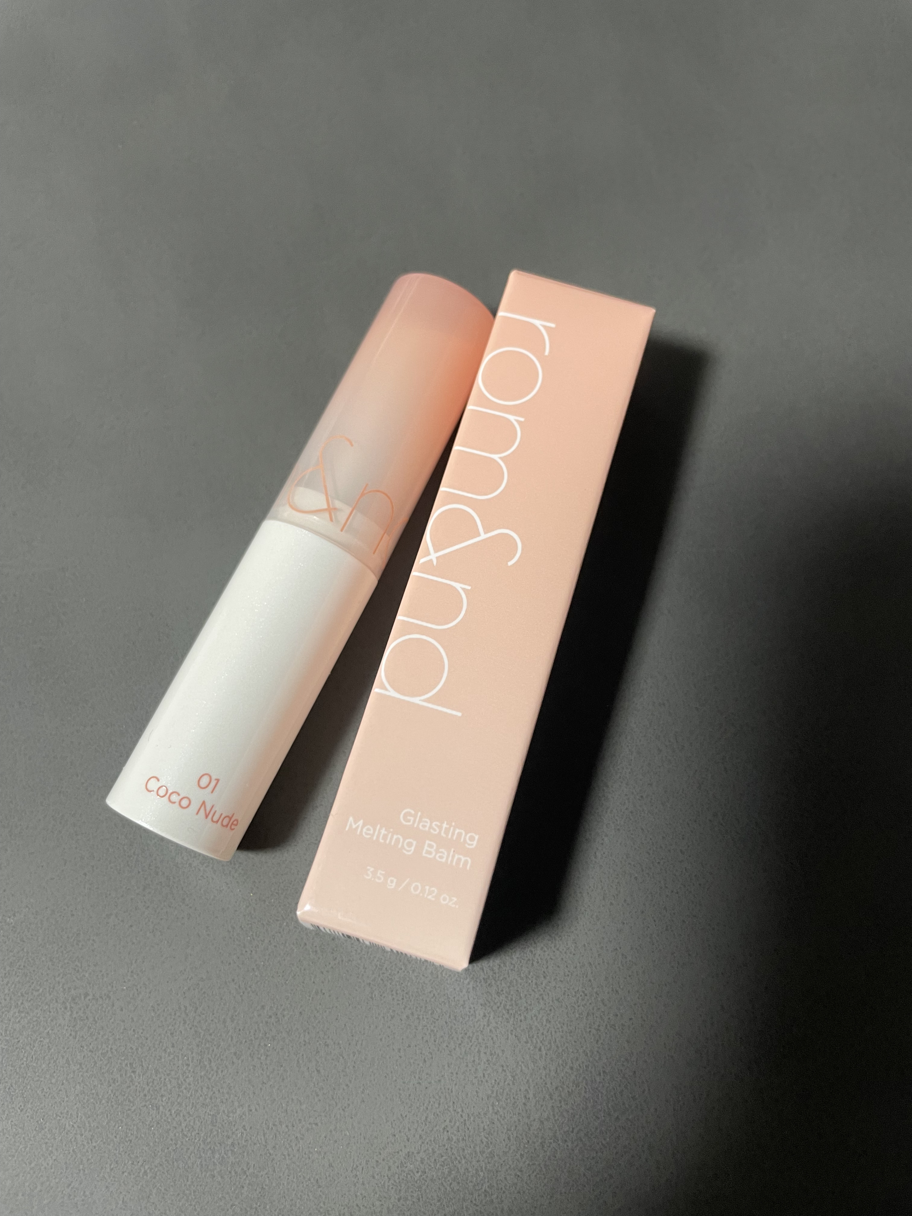 グラスティングメルティングバーム/rom&amp;nd/リップバームを使ったクチコミ（1枚目）