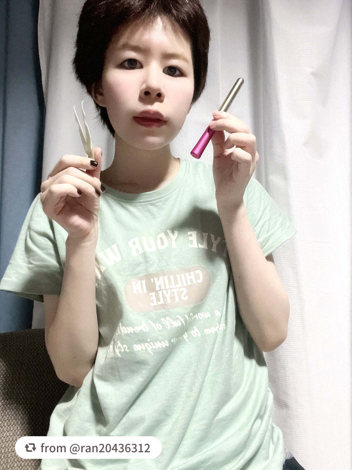 TWOOL ダブルアイリッドグルー/SHOBIDO/二重まぶた用アイテムを使ったクチコミ(2枚目)