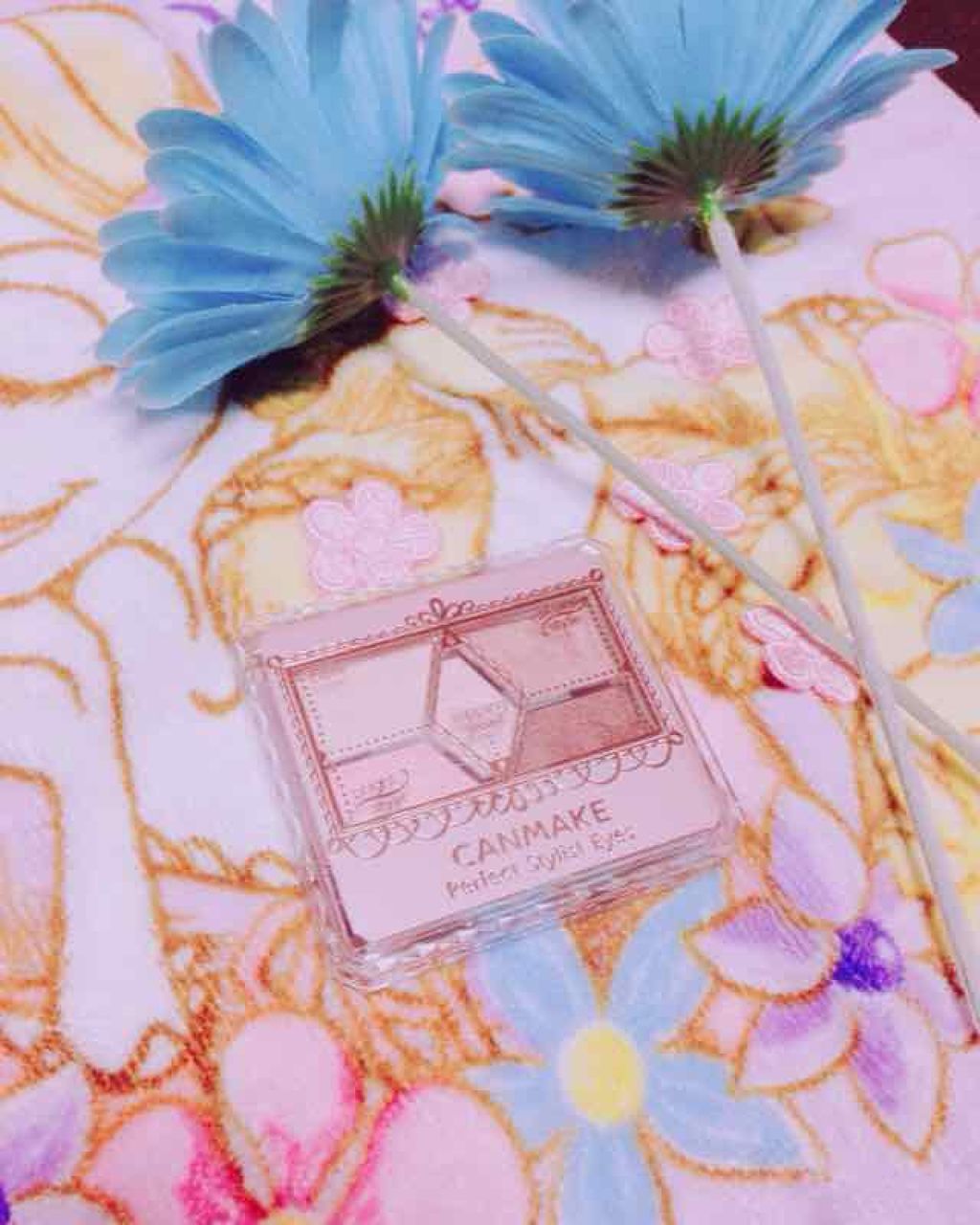 【旧品】パーフェクトスタイリストアイズ/キャンメイク/アイシャドウパレットを使ったクチコミ（1枚目）