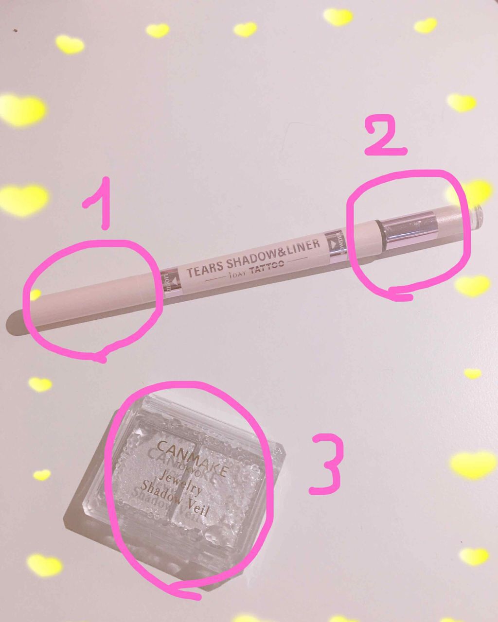 ティアーズシャドウ＆ライナー/K-パレット/スティックアイシャドウを使ったクチコミ（2枚目）