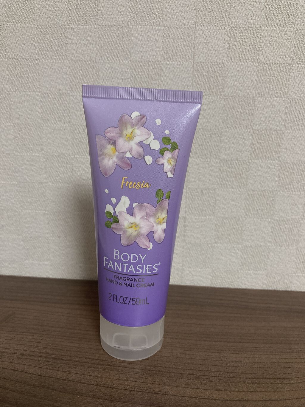 ハンド&ネイルクリーム フリージア/ボディファンタジー/ハンドクリームを使ったクチコミ(1枚目)