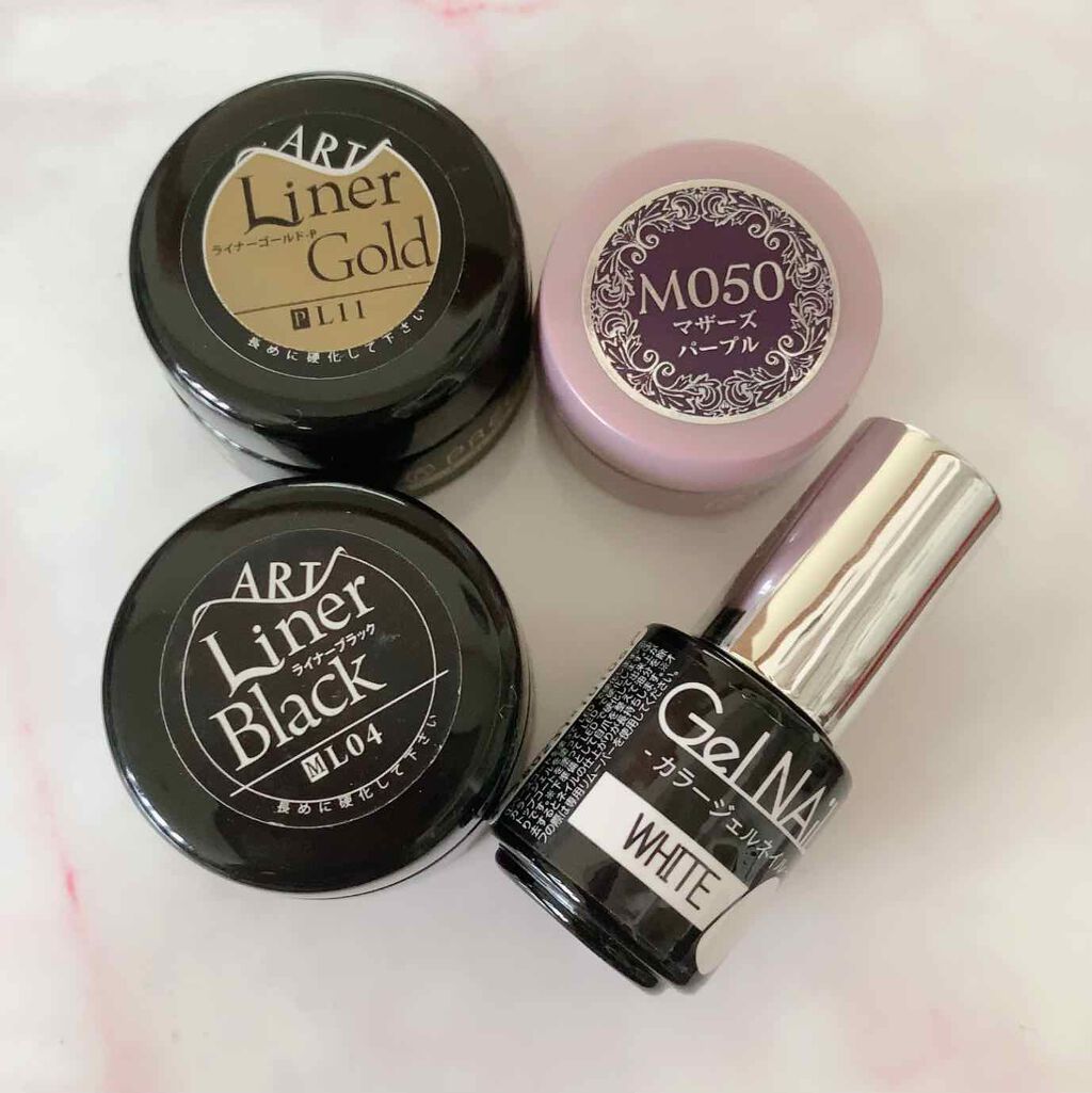 ジェルネイル（ライト対応）/セリア/ジェルネイルを使ったクチコミ（3枚目）