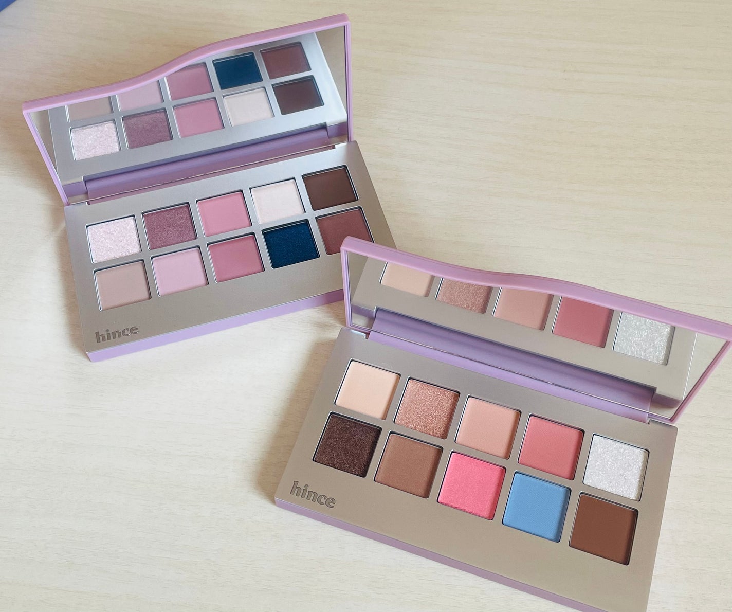 ニューデップスアイシャドウパレット/hince/アイシャドウパレットを使ったクチコミ(4枚目)