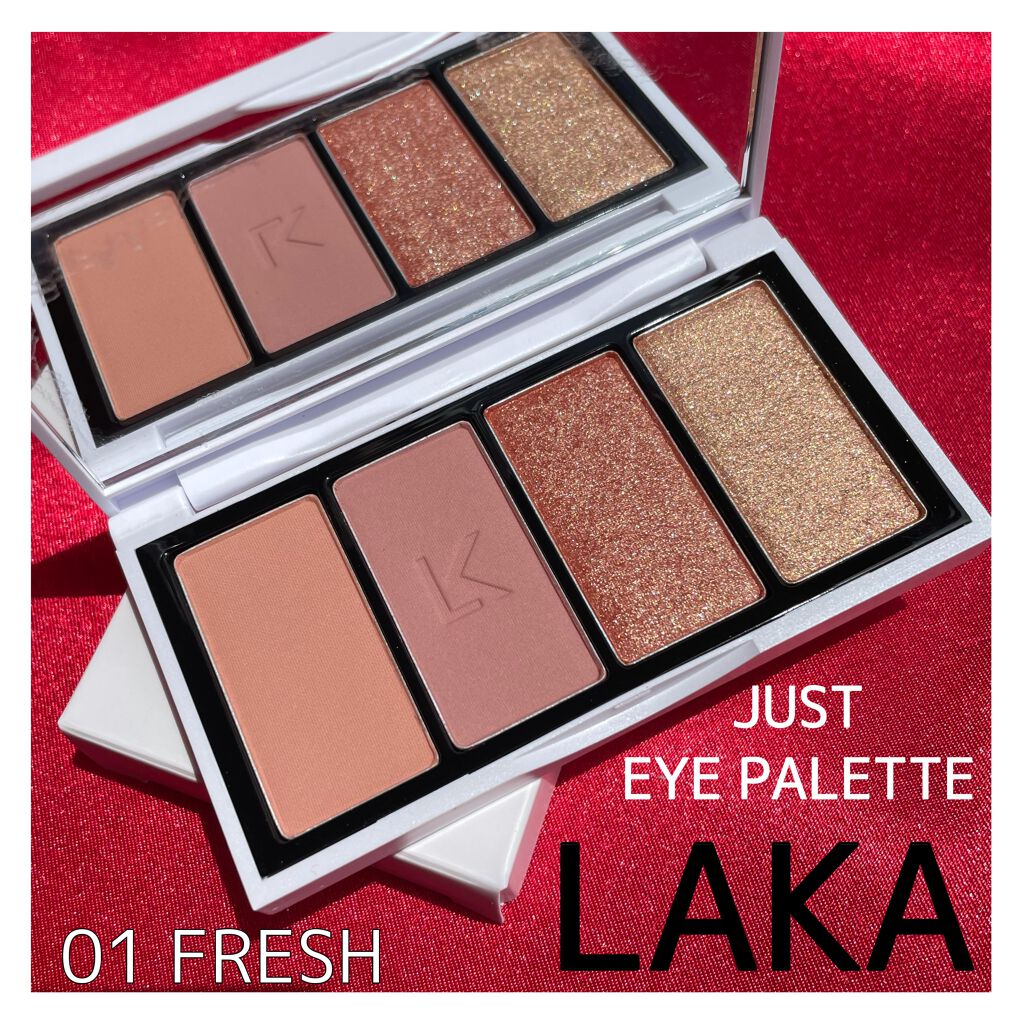 ジャストアイパレット FRESH/Laka/アイシャドウパレットを使ったクチコミ（1枚目）