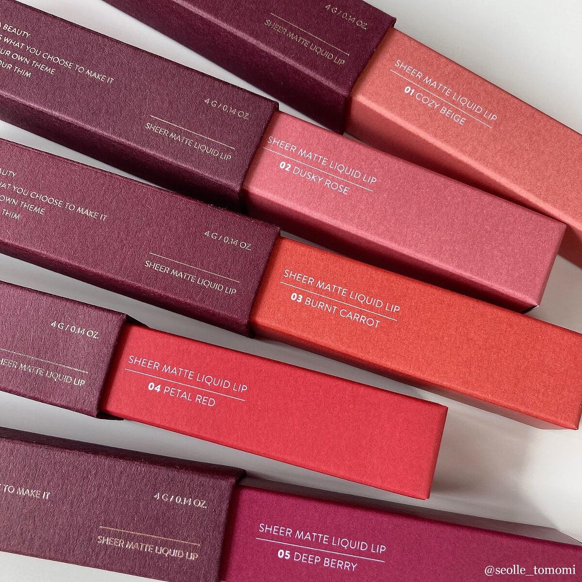 シアーマットリキッドリップ/thim/口紅を使ったクチコミ(1枚目)