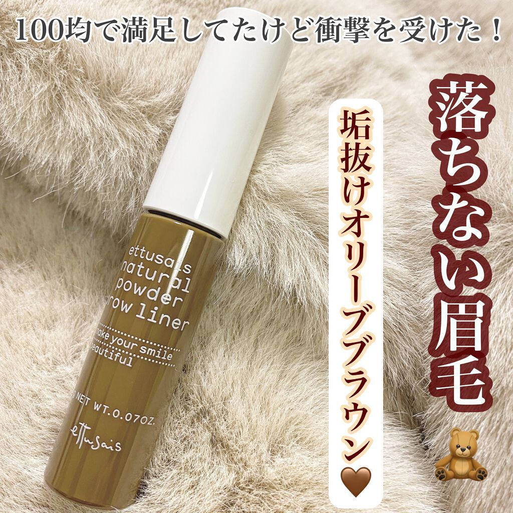 エテュセ チップオン アイブロウ WP/ettusais/パウダーアイブロウを使ったクチコミ（1枚目）