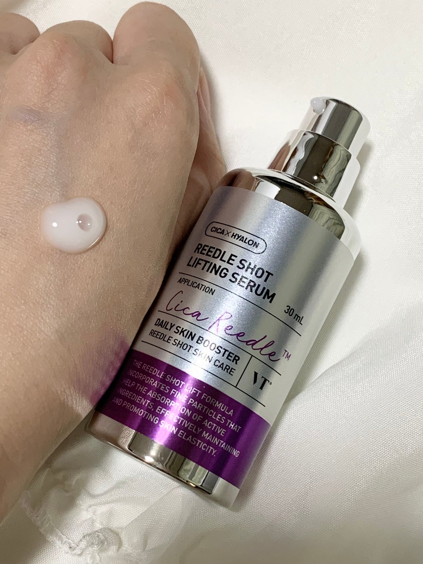 リードルショット リフティングセラム/VT/美容液を使ったクチコミ(2枚目)