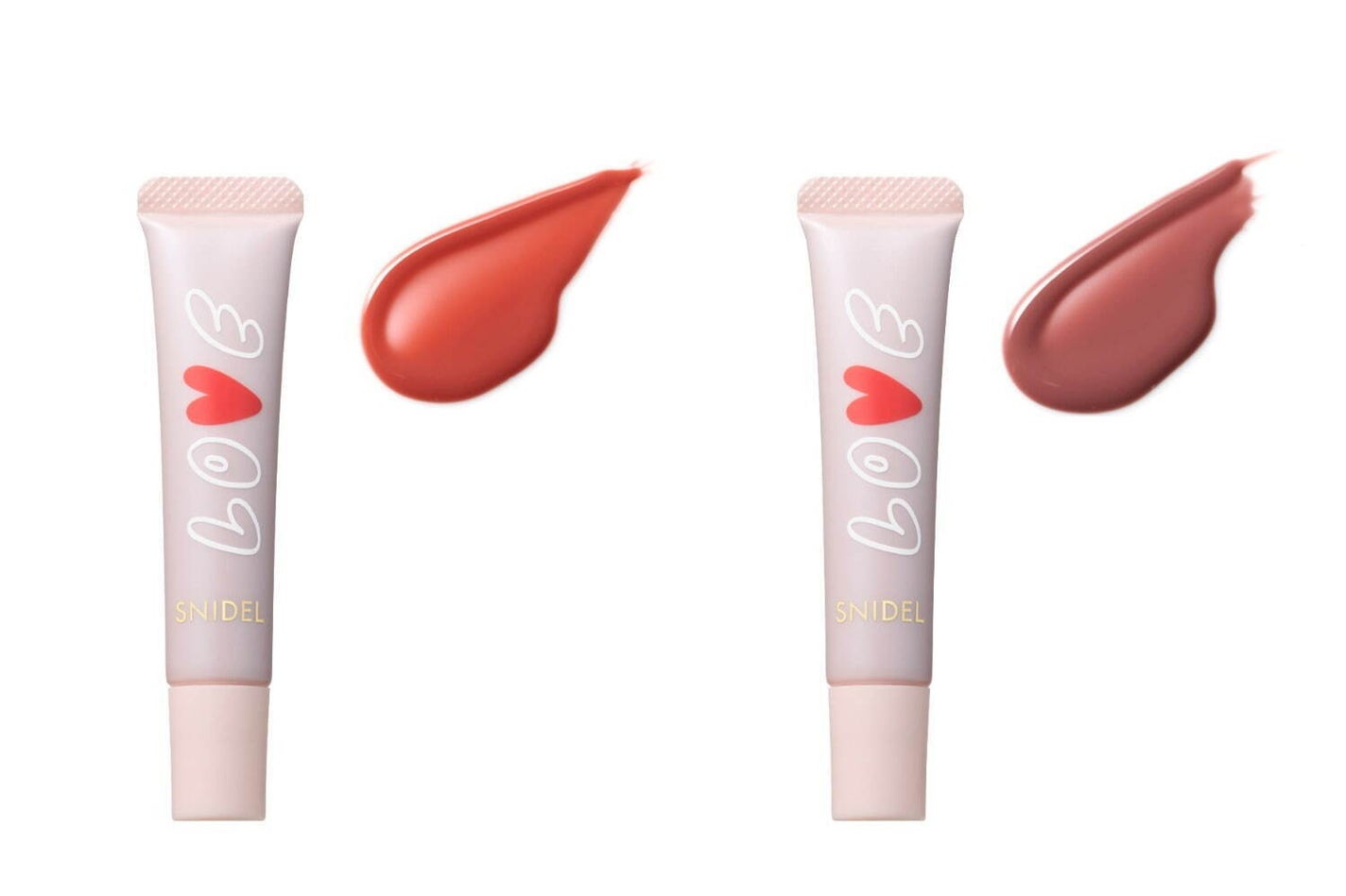 SNIDEL BEAUTYから「LOVEチャーム付き新作リップ」や「ハートが浮かぶチーク」など2025バレンタイン限定コスメが登場!の画像