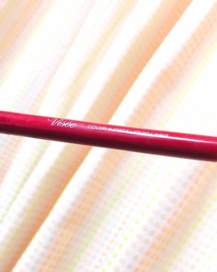 カラーインパクト リキッドライナー/Visée/リキッドアイライナーを使ったクチコミ(1枚目)