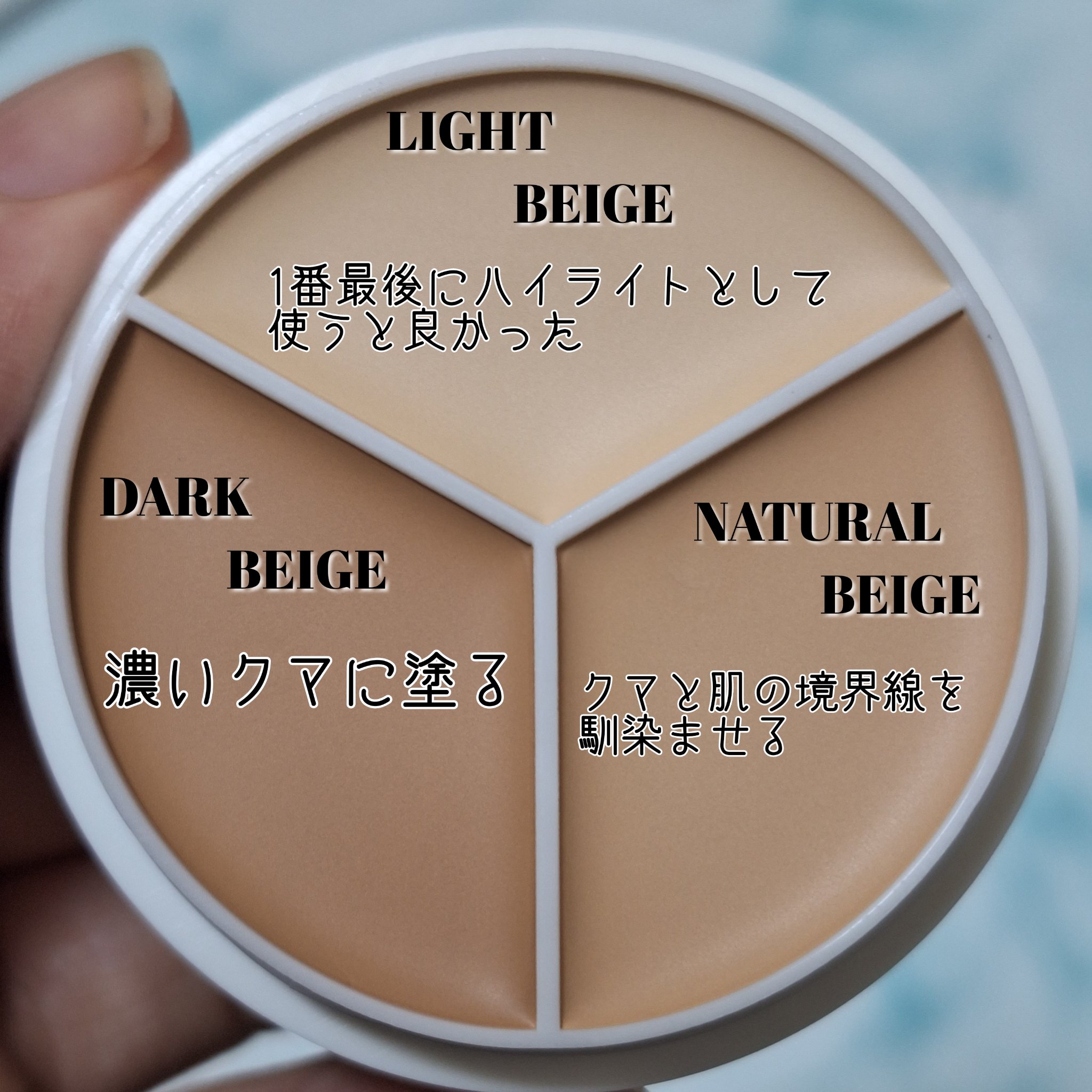 カバーアッププロコンシーラー/TFIT/パレットコンシーラーを使ったクチコミ（2枚目）