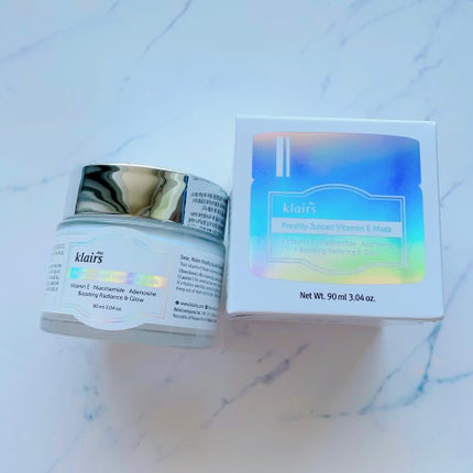 フレッシュリージュースドビタミンEマスク(90g)/Klairs/フェイスクリームを使ったクチコミ(1枚目)