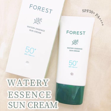 GREEN FINGER フォレスト エッセンスサンクリームのクチコミ「

Green Finger
フォレストウォータリーエッセンスサンクリーム
SPF50+ PA.....」（1枚目）