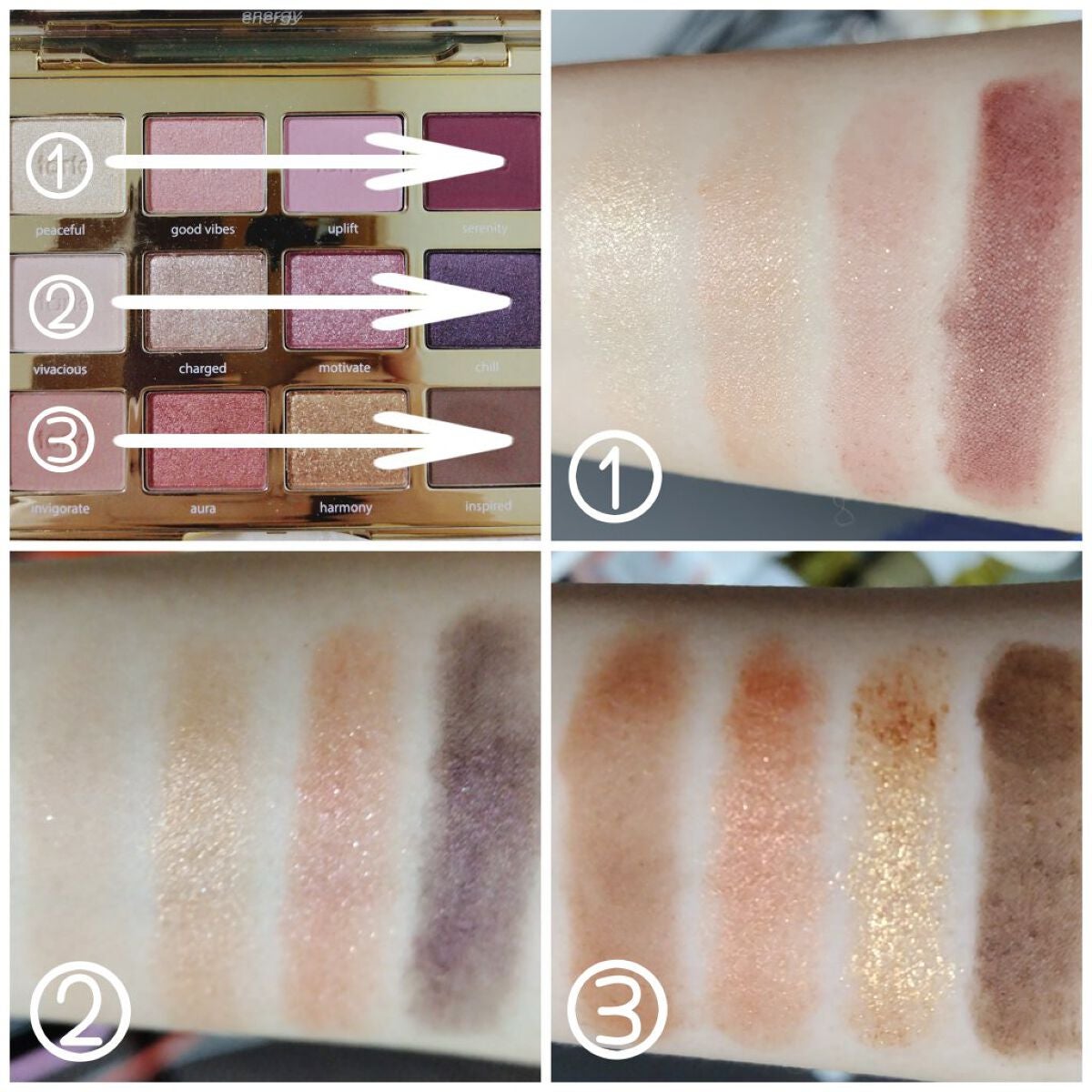 タルトレット E アマゾニアンクレイ パレット/tarte/アイシャドウパレットを使ったクチコミ(6枚目)