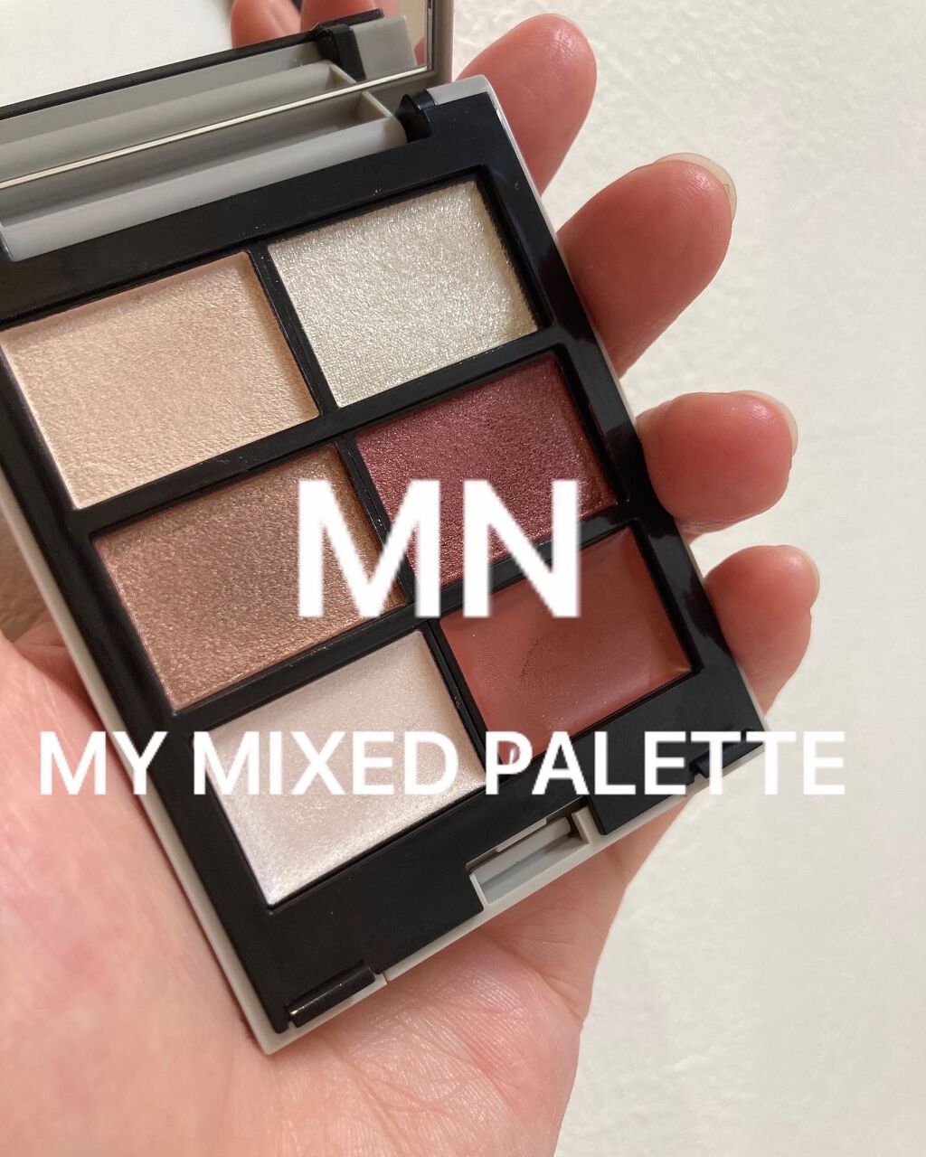 MY MIXED PALETTE 6色カスタムパレット/MN/マルチパレットを使ったクチコミ（1枚目）