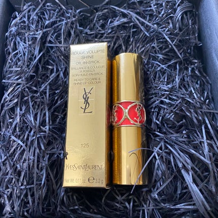 ルージュ ヴォリュプテ シャイン/YVES SAINT LAURENT BEAUTE/口紅を使ったクチコミ(3枚目)