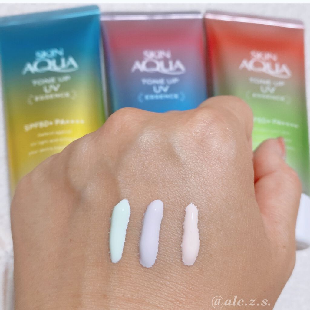 スキンアクア トーンアップUVエッセンス/スキンアクア/日焼け止めクリームを使ったクチコミ（2枚目）