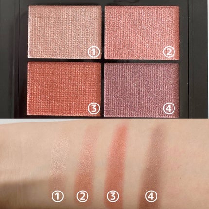 ワンダー エバー アイシャドウ/リンメル ロンドン/アイシャドウパレットを使ったクチコミ(3枚目)