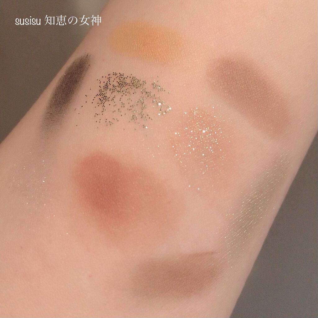 GODDESS 9 EYESHADOW/SUSISU/アイシャドウパレットを使ったクチコミ（3枚目）