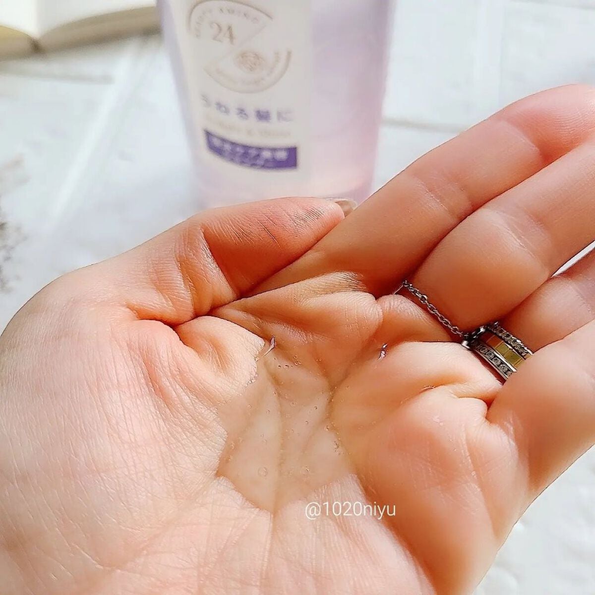 バスグロウ ストレート&シャイン シャンプー/トリートメント/LUX/市販シャンプーを使ったクチコミ(4枚目)