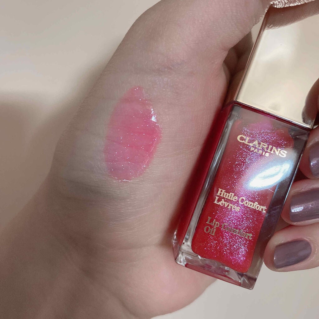 コンフォート リップオイル /CLARINS/リップグロスを使ったクチコミ(2枚目)
