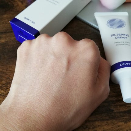 フィルタリングクリーム/DEWYCEL/日焼け止めクリームを使ったクチコミ(4枚目)