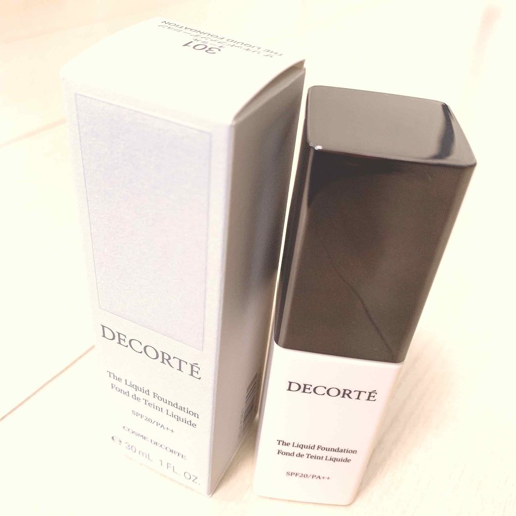 ザ リキッドファンデーション/DECORTÉ/リキッドファンデーションを使ったクチコミ(1枚目)
