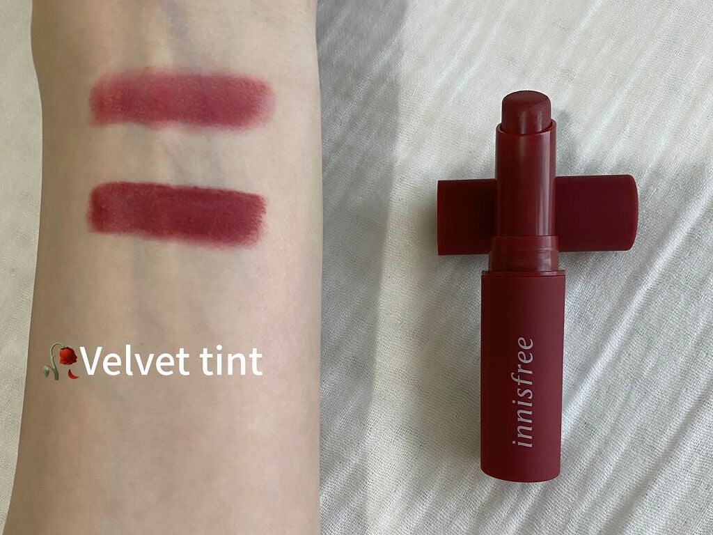 ビビッドコットン スティック/innisfree/口紅を使ったクチコミ(1枚目)