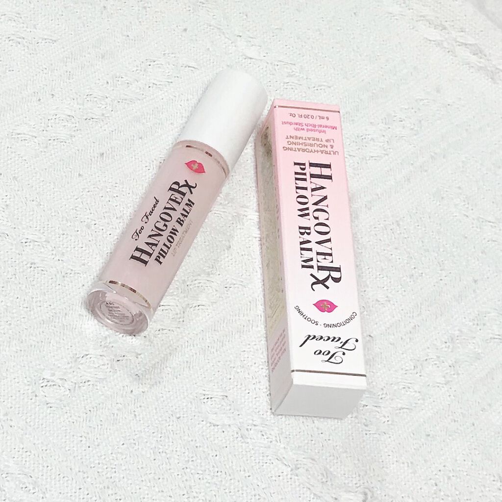 ～トゥー フェイスド ハングオーバー～ ピロー バーム リップ トリートメント/Too Faced/リップ美容液を使ったクチコミ（1枚目）