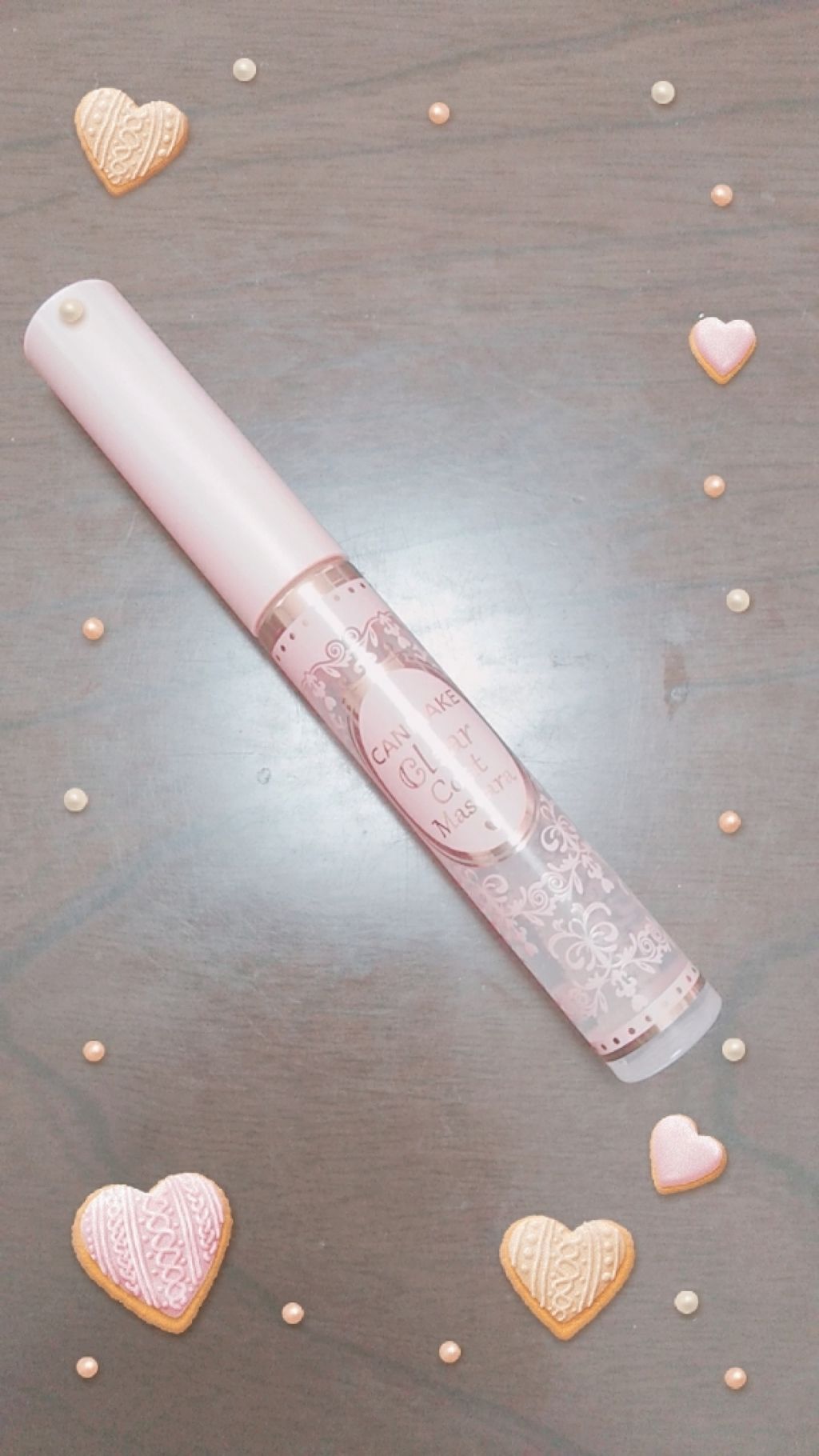 クリアコートマスカラ/キャンメイク/マスカラトップコートを使ったクチコミ（1枚目）