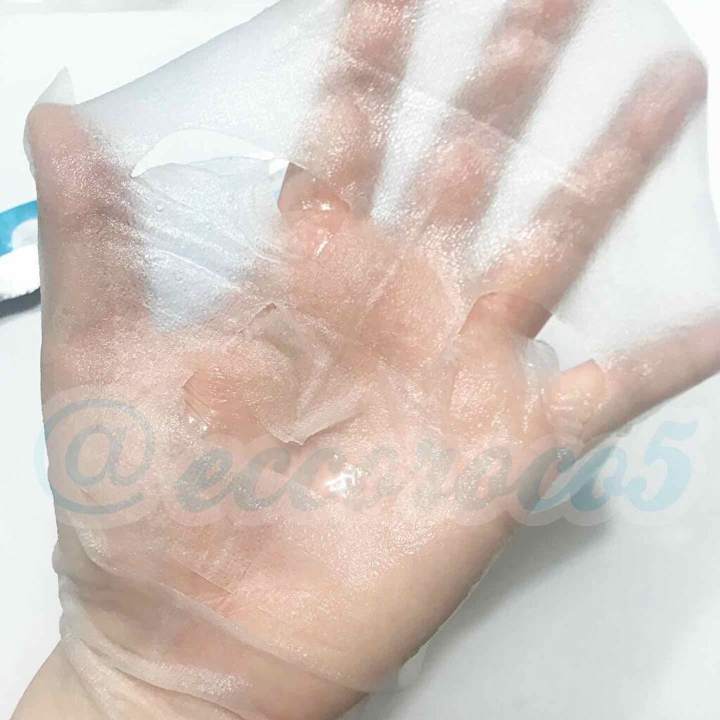 ヴェールバリア アミノマスク うるおいウォータージェル/5LANC/シートマスク・パックを使ったクチコミ(3枚目)