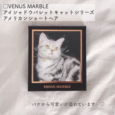 Venus Marble アイシャドウキャットシリーズ アメリカンショートヘア/Venus Marble/アイシャドウパレットを使ったクチコミ（2枚目）