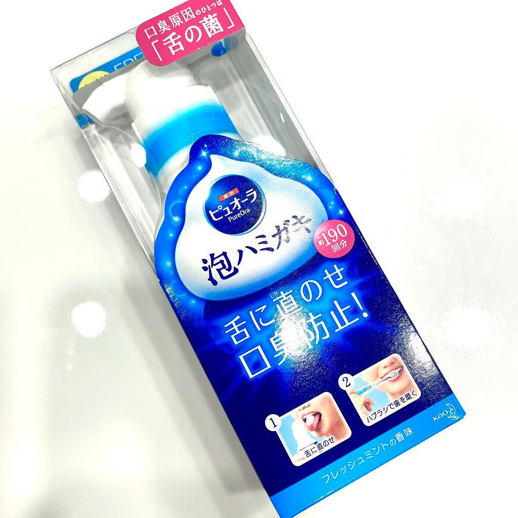 ピュオーラ 泡ハミガキ/ピュオーラ/歯磨き粉を使ったクチコミ(1枚目)