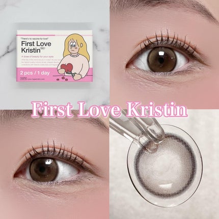 First Love Kristen/Hapa kristin/カラーコンタクトレンズを使ったクチコミ(1枚目)