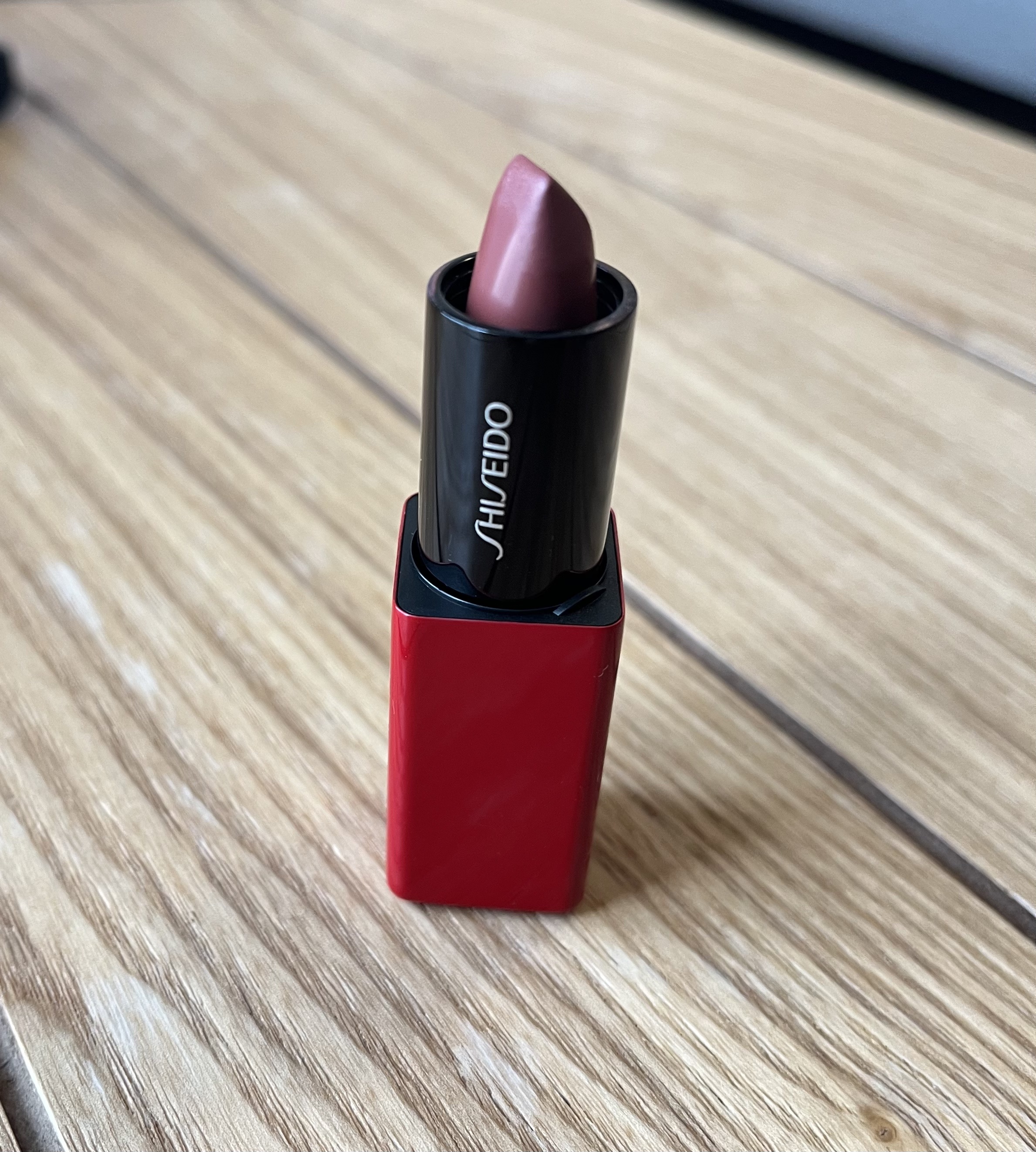 テクノサテン ジェル リップスティック 405	Playback/SHISEIDO/口紅を使ったクチコミ（1枚目）