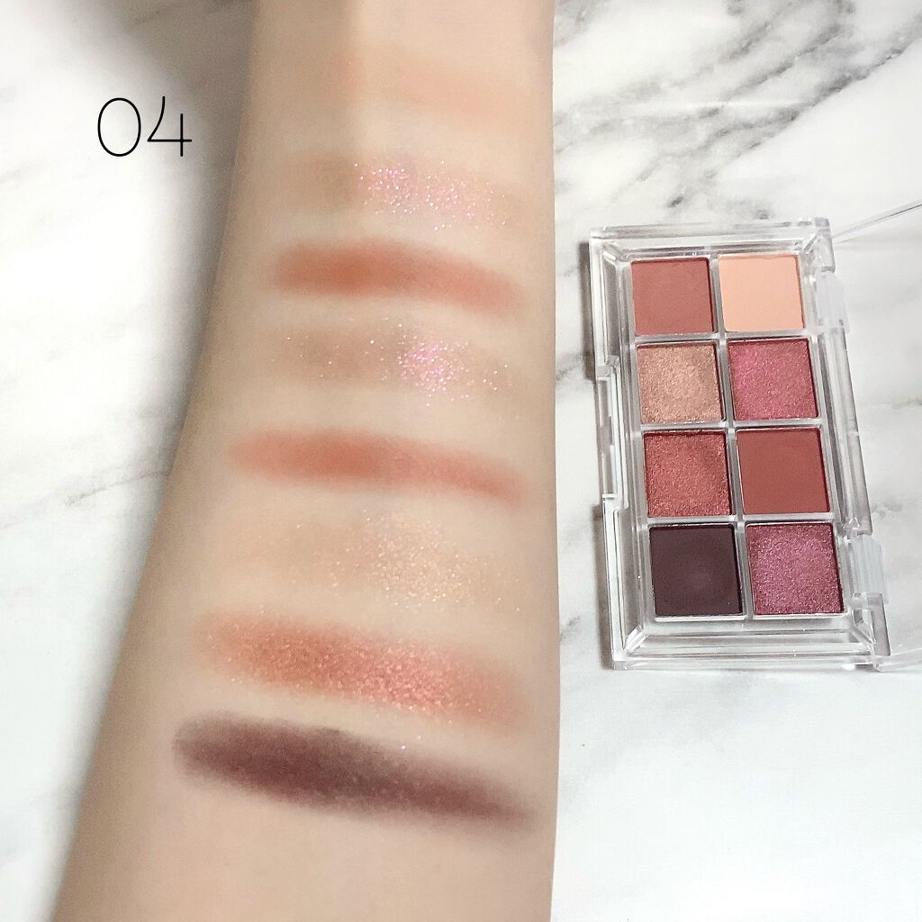 AC 8カラーアイパレット/AC MAKEUP/アイシャドウパレットを使ったクチコミ（2枚目）