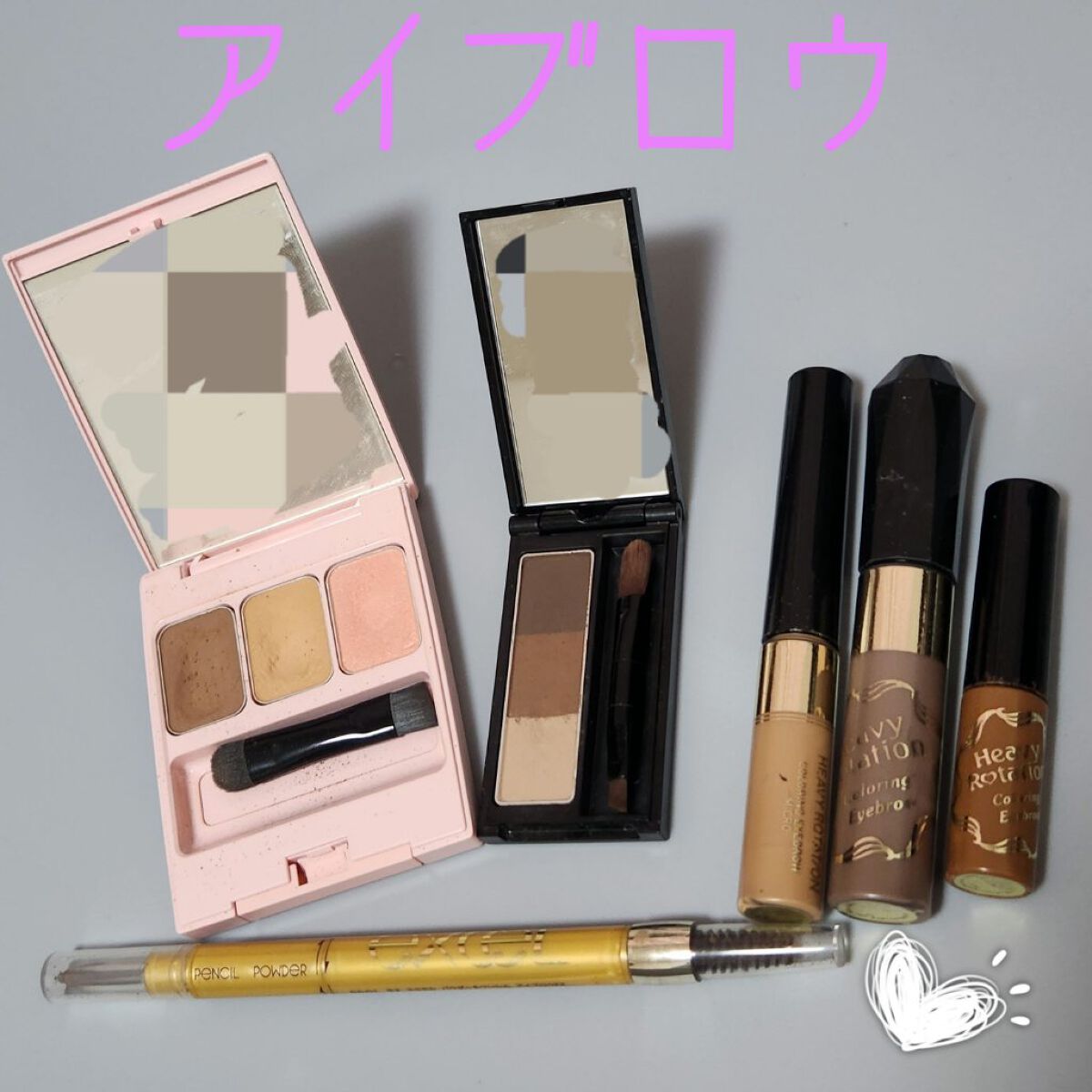 パウダー＆ペンシル　アイブロウＥＸ/excel/アイブロウペンシルを使ったクチコミ（1枚目）