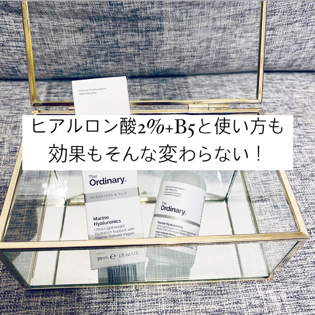 The Ordinary Marine Hyaluronics のクチコミ「_

The Ordinary.
Marine Hyaluronics
マリンヒアルロニクス
.....」（3枚目）