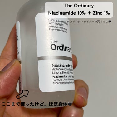The Ordinary ナイアシンアミド10%+ 亜鉛1%のクチコミ「＼本音レビュー！／

The Ordinary
Niacinamide 10% + Zinc .....」（2枚目）