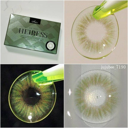 エアリス(Heiress)/OLOLA/カラーコンタクトレンズを使ったクチコミ(2枚目)
