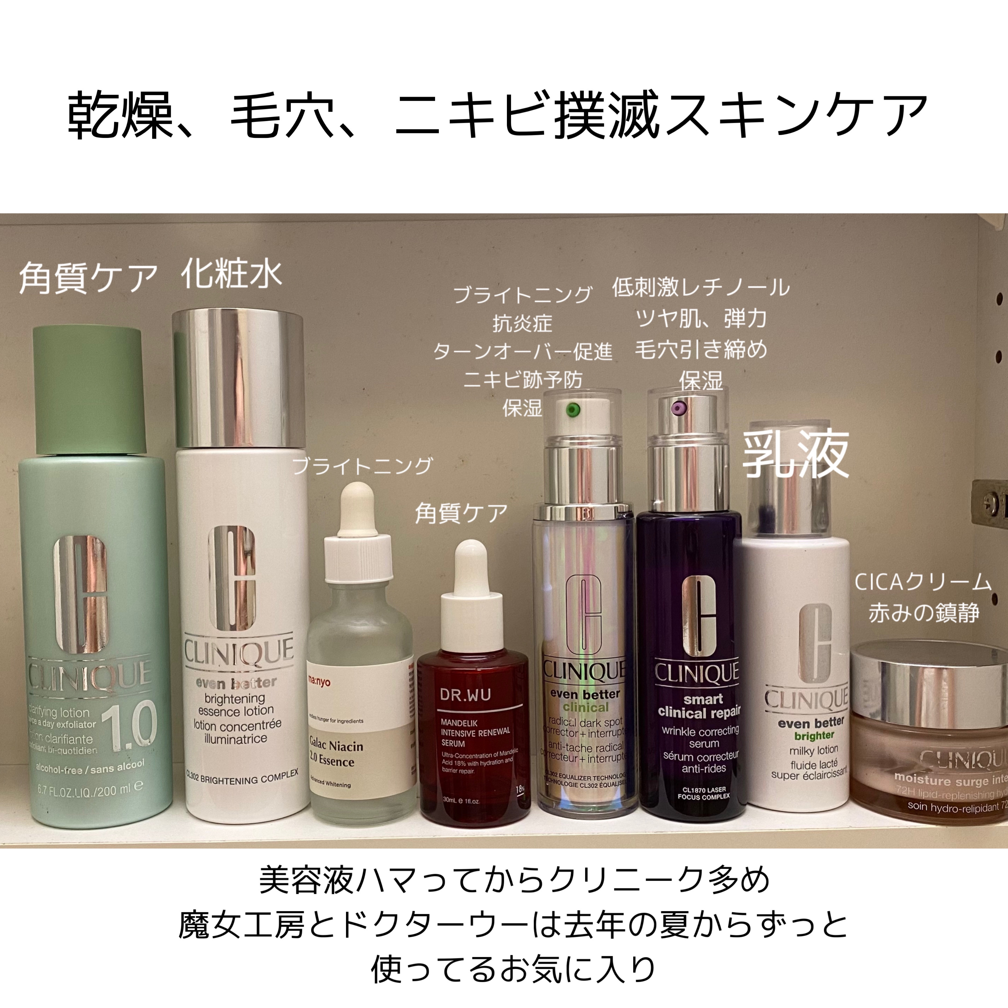 モイスチャー サージ 72 ハイドレーター/CLINIQUE/フェイスクリームを使ったクチコミ（3枚目）