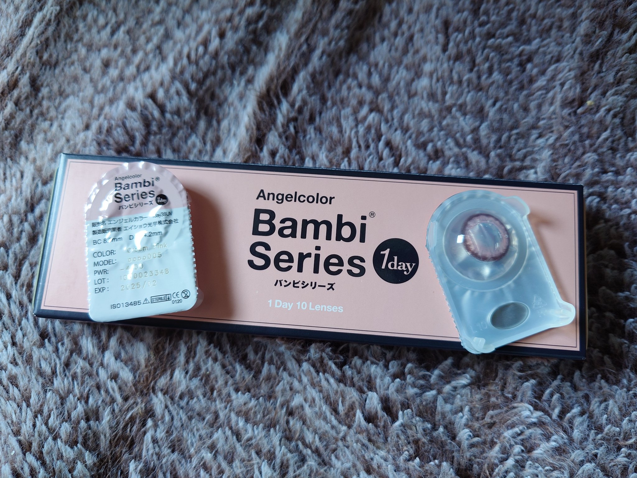 Angelcolor Bambi Series 1day /AngelColor/ワンデー（１DAY）カラコンを使ったクチコミ（1枚目）