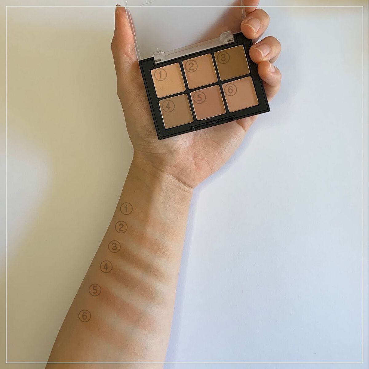 ブラーフィニシュシャドウパレット/Dinto/アイシャドウパレットを使ったクチコミ(8枚目)